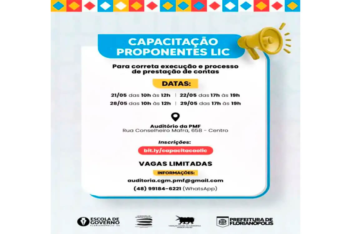 Capacitação para proponentes da Lei de Incentivo à Cultura