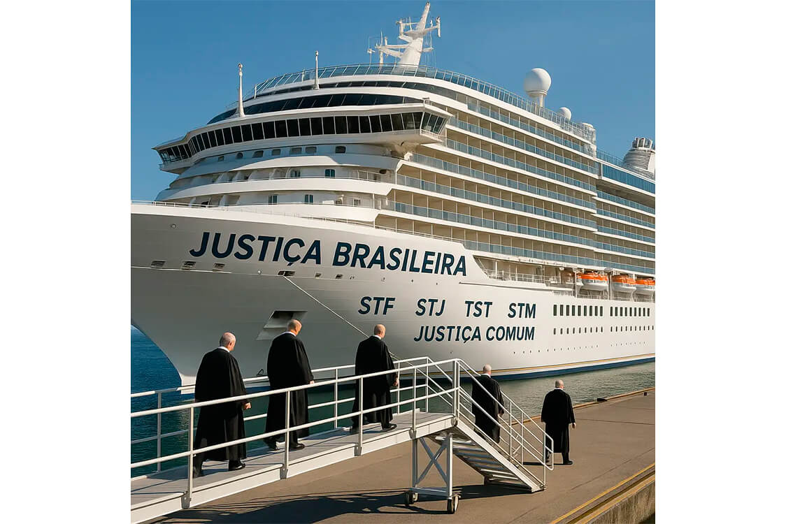 JUSTIÇA EM RUÍNAS, O POVO PERDEU A FÉ – O DESABAMENTO MORAL DA JUSTIÇA BRASILEIRA